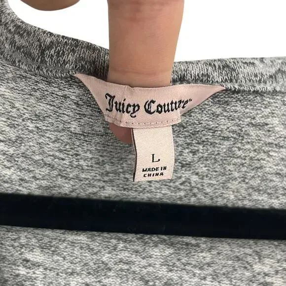 Just in 💫| Juicy Couture Rhinestone Embellishment Women's Pullover Top - Picture 5 of 9